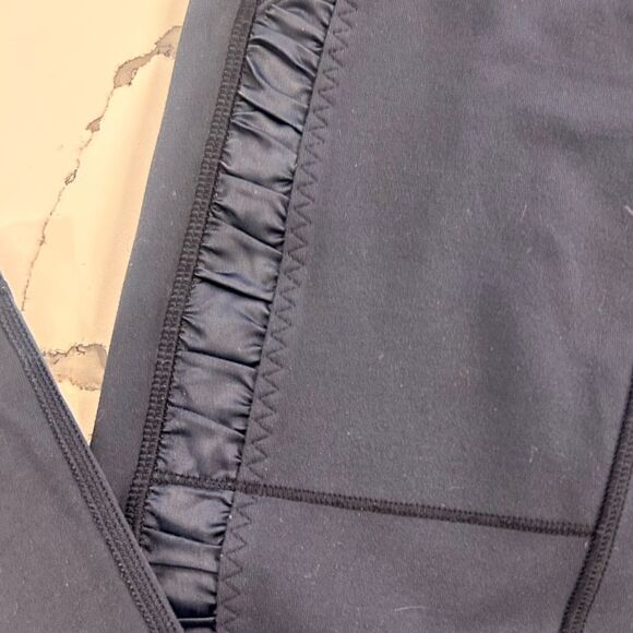 Lululemon Practice Daily Pant Ruched Tuxedo Stripe pants - Picture 3 of 7